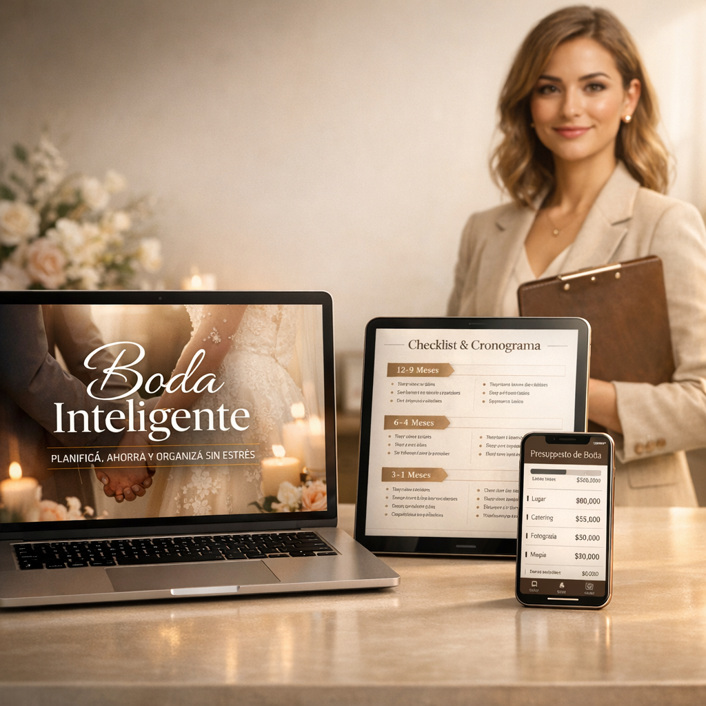 Boda Inteligente: Planificá, Ahorrá y Organizá Sin Estrés